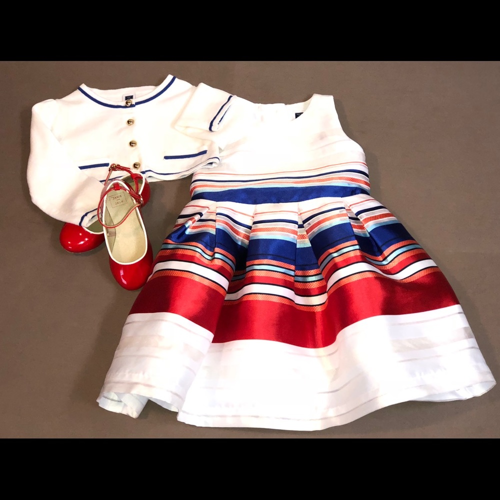 Janie & Jack Dress & Cardigan